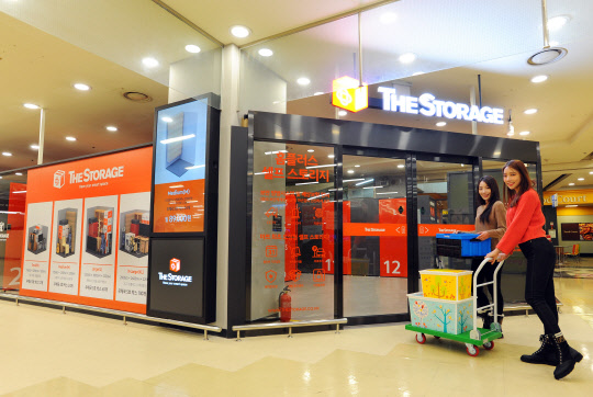 홈플러스가 개인 창고 서비스 '더 스토리지'를 확대한다. <홈플러스 제공>